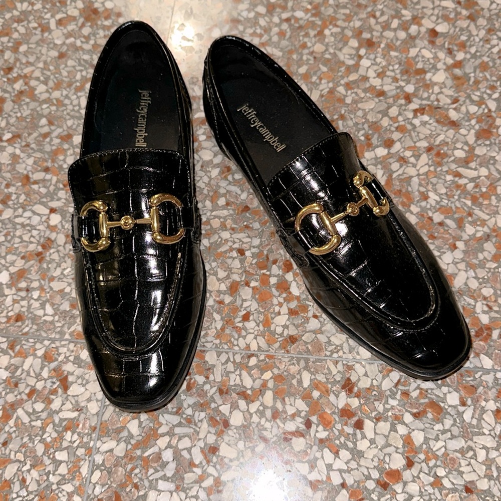 Jeffrey Campbell textured loafers - NWB!